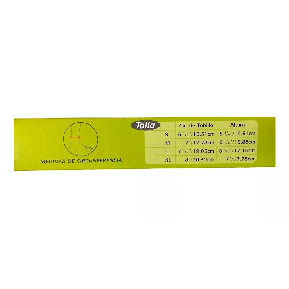 Tobillera Neopreno Nylon Unisex Sq1-f001 Senteq.