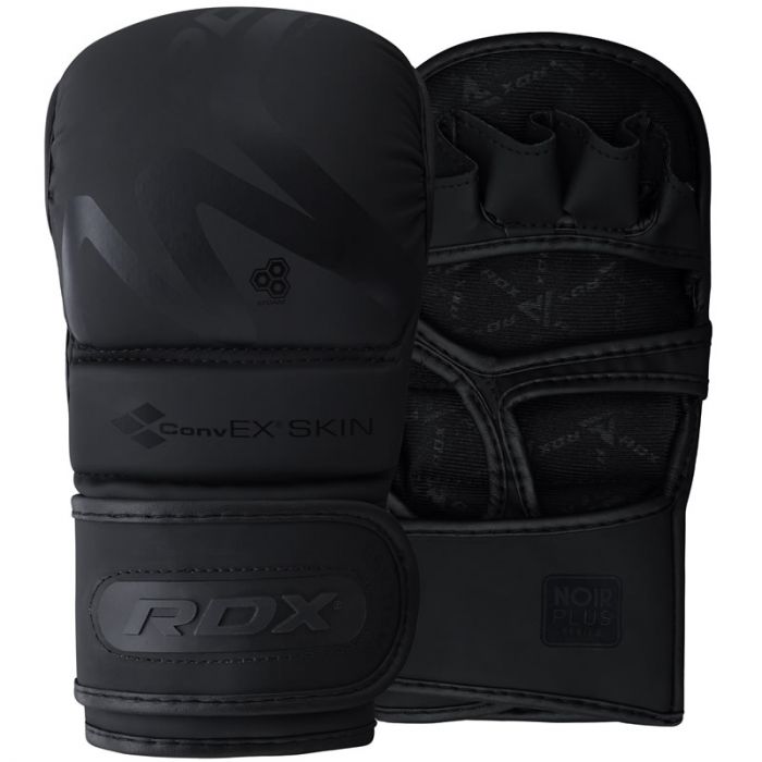 GUANTES MMA NOIR RDX SPARRING ENTRENAMIENTO