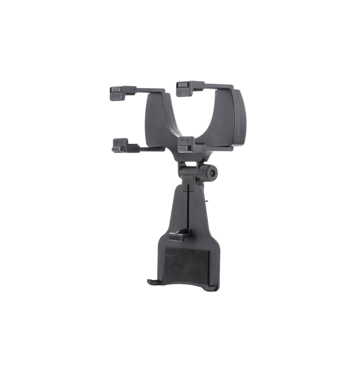 Soporte Universal Para Espejo Retrovisor de Auto Para Celular Color Negro.