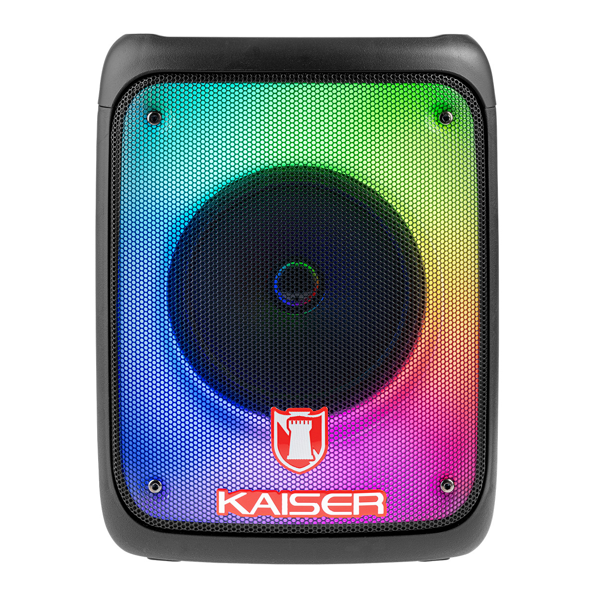 Bocina Bafle Kaiser 8'' De 6500w Pmpo Ksr- Link Multicolor.