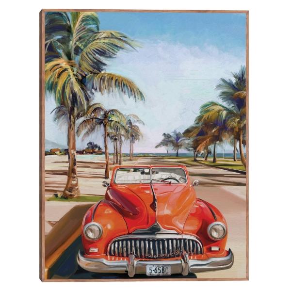 Cuadro Decorativo - Día de playa retro I 147 cm x 112 cm