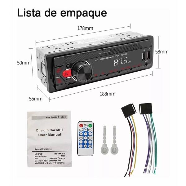 Estereo Mp3 Bluetooth Para Dodge Avenger 1987 - 2014 (HIVOZ) 