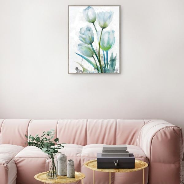 Cuadro Decorativo - Recolección de tulipanes I 147 cm x 112 cm