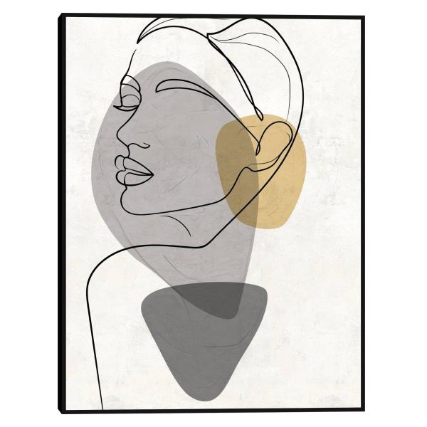 Cuadro Decorativo - Retrato de mediados de siglo II 107 cm x 81 cm