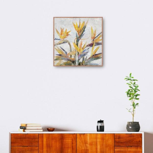 Cuadro Decorativo - Bote de remos junto al lago 81 cm x 107 cm