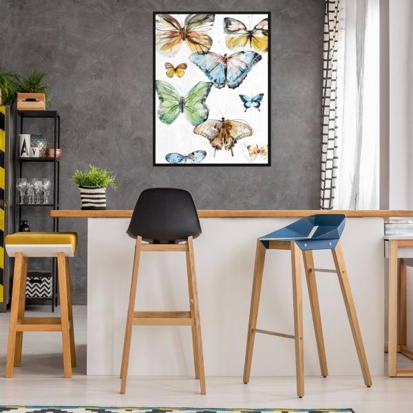 Cuadro Decorativo - Los Papillons I 107 cm x 81 cm