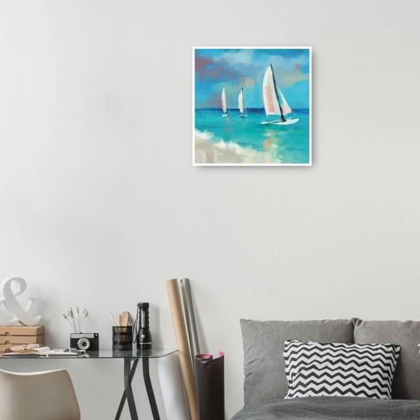 Cuadro Decorativo - Viento en popa 94 cm x 94 cm