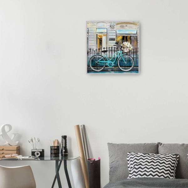 Cuadro Decorativo - Paseo en pasarela 94 cm x 94 cm