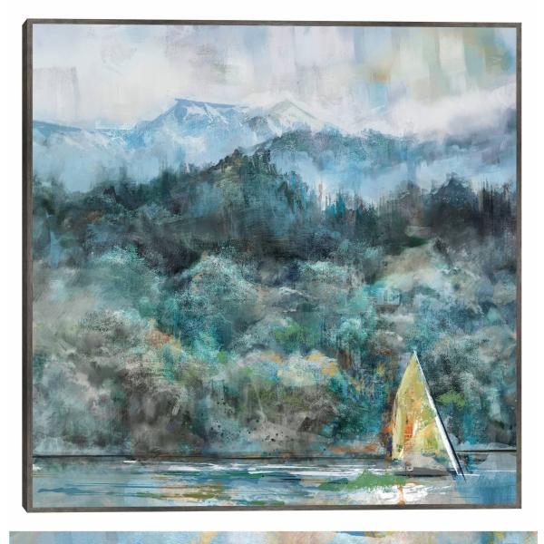 Cuadro Decorativo - Vela de montaña 94 cm x 94 cm