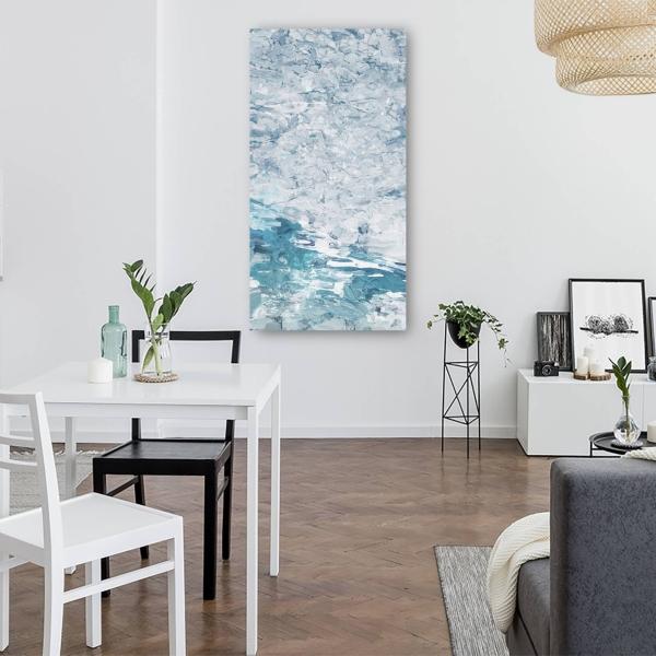 Cuadro Decorativo - Tranquilidad Azul 71 cm x 137 cm