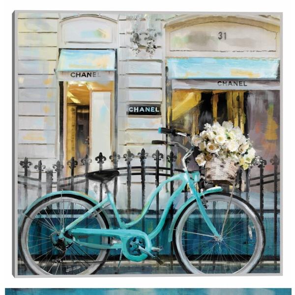 Cuadro Decorativo - Paseo en pasarela 94 cm x 94 cm