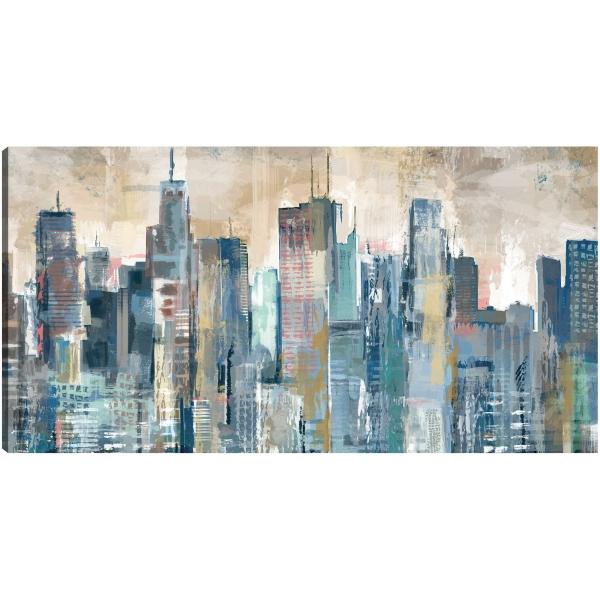 Cuadro Decorativo - Tonos Urbanos 71 cm x 137 cm