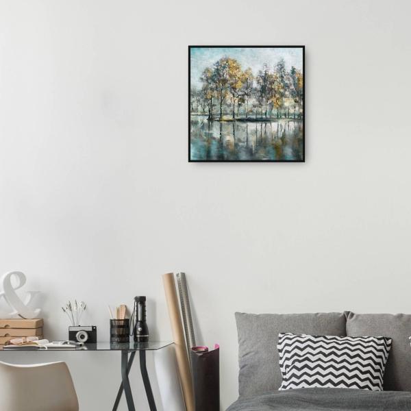 Cuadro Decorativo - Haciendo señas 94 cm x 94 cm