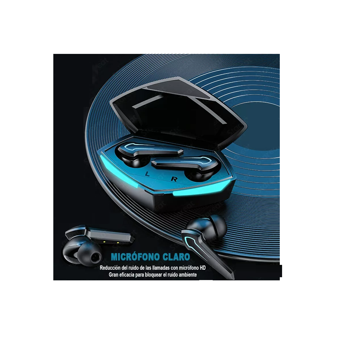 Auriculares Inalámbricos Bluetooth P30 In-ear Game Audífonos negro