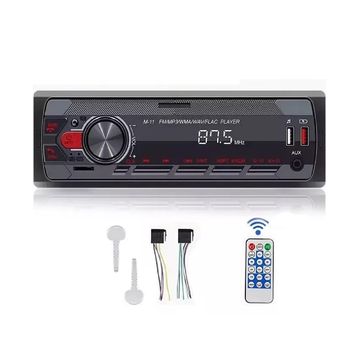 Autoestéreos Bluetooth Mp3 Radio Manos Libres Fm Aux Usb Sd