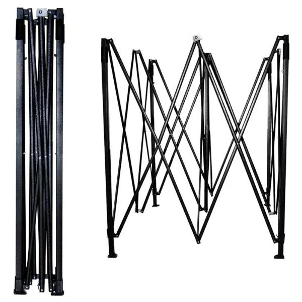 Carpa 6x3 Toldo Plegable Reforzado Impermeable Lona Blanca Exterior Jardin Jardimex