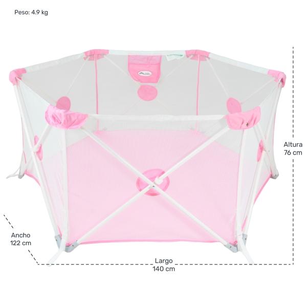 Corralito Para Bebe Plegable Corral Infantil 1.40m Gimnasio Juegos
