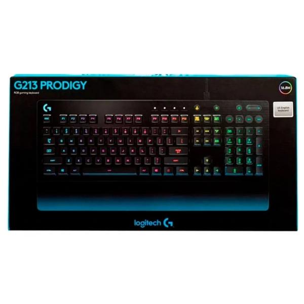 Teclado gamer logitech serie g prodigy g213 qwerty sale