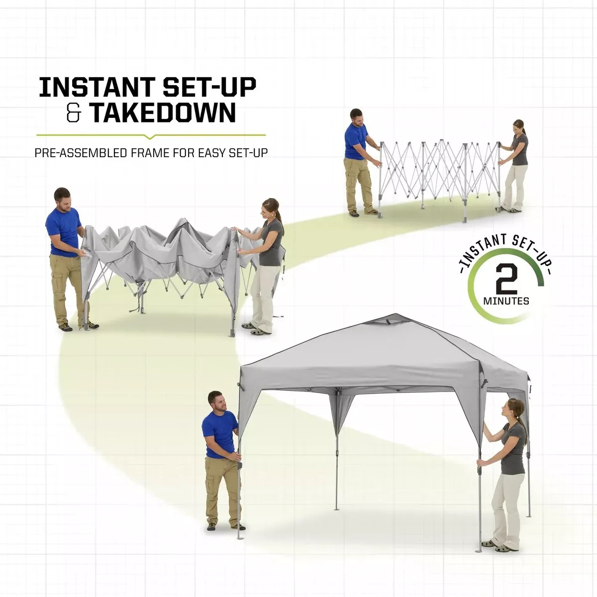Carpa Toldo Recreativo Member's Mark 3 x 3 m.