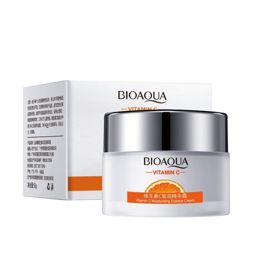Crema Facial De Vitamina C Antiarrugas Hidratante Aclarante.