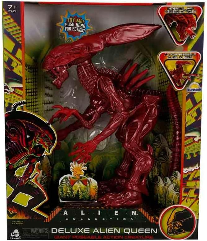 Figura Alien Collection Luz y Sonido Deluxe Alien Queen Giant Poseable.
