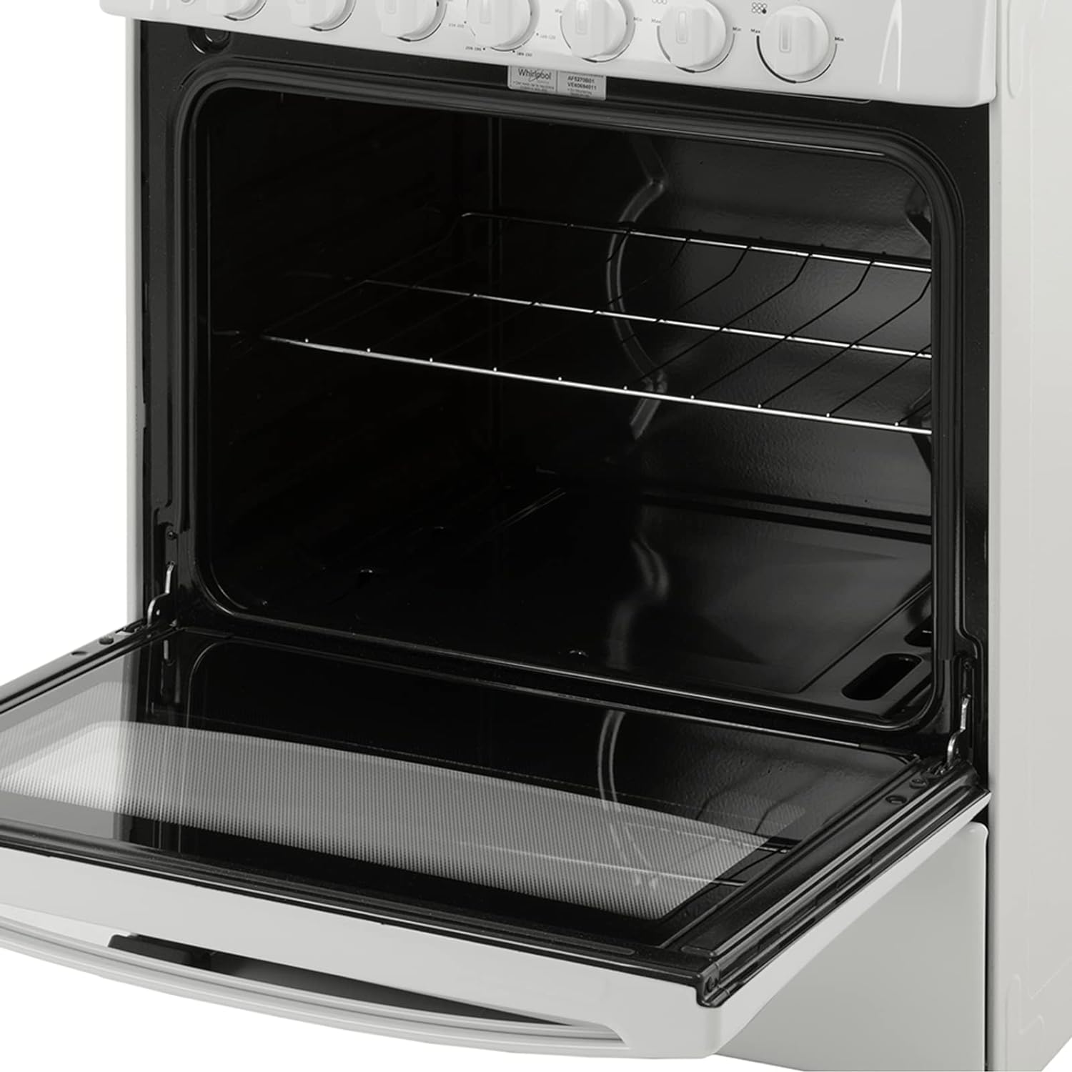 Estufa Acros Al Piso 30 Af5433q A Gas 6 Quemadores Blanca 127v Puerta Con Visor 5.1ft³.
