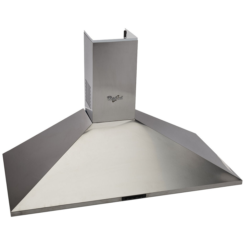 Campana Pared Whirlpool WHW9500S de 90 cm Purificadora Acero Inox Priamidal.