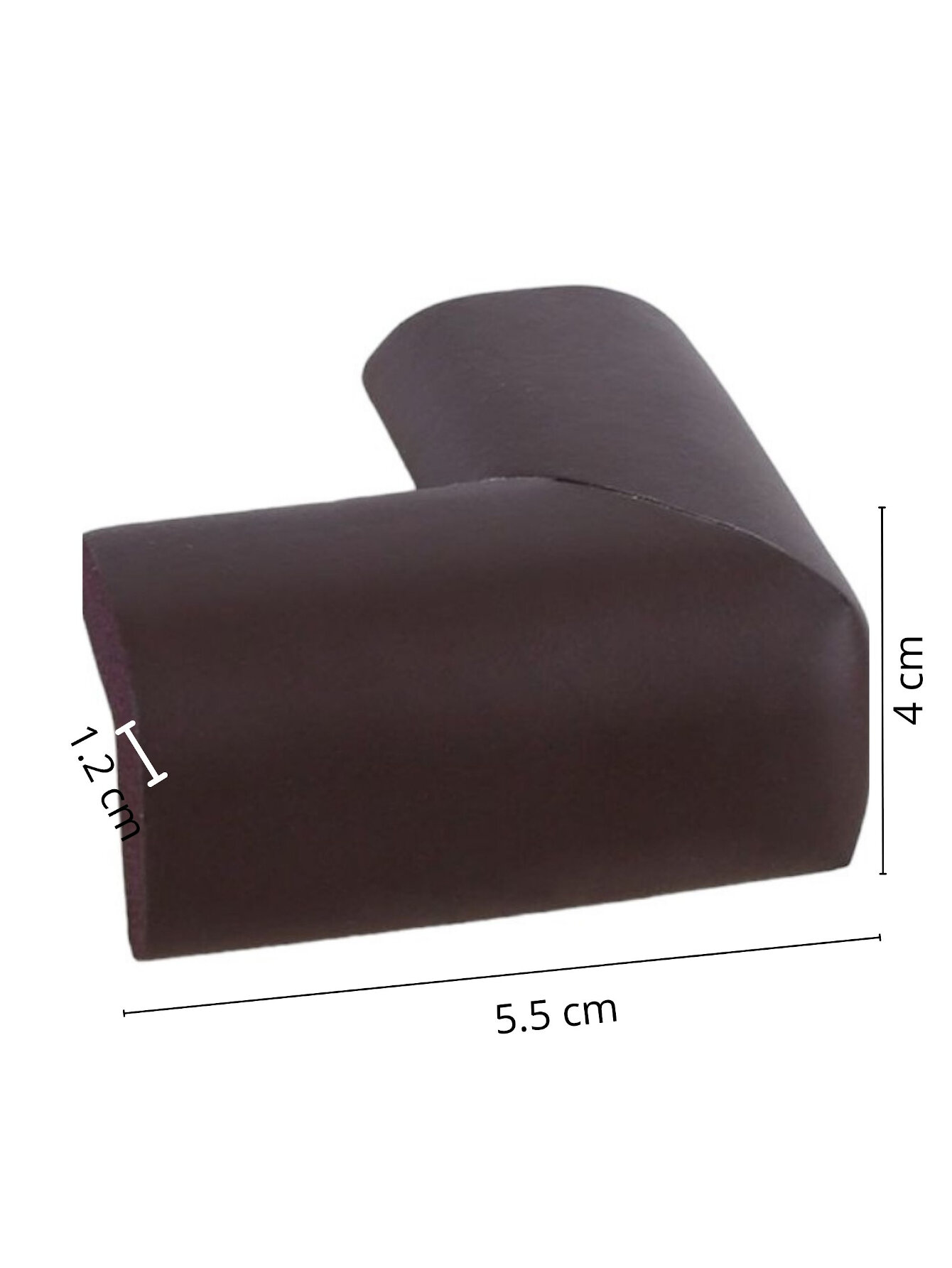 Kit Protector Esquineros De Foamy Para Mesas Y Muebles Café.