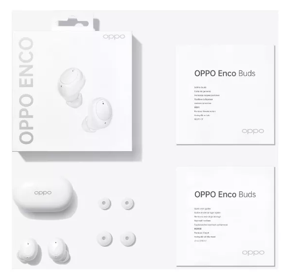 Audífonos Inalámbricos Oppo Enco Buds Bluetooth 5.2 Blanco