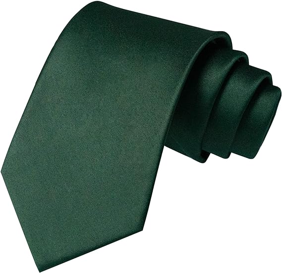 Corbatas de Satén para Hombre, Corbata Lisas Slim Delgada para Caballero, Accesorio Elegante de Alta Calidad para Trajes, Regalo Perfecto para Marido, Padre o Amigo.