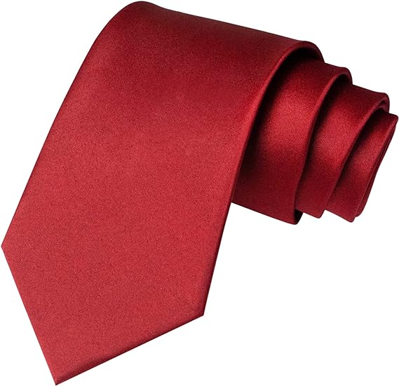 Corbatas de Satén para Hombre, Corbata Lisas Slim Delgada para Caballero, Accesorio Elegante de Alta Calidad para Trajes, Regalo Perfecto para Marido, Padre o Amigo.