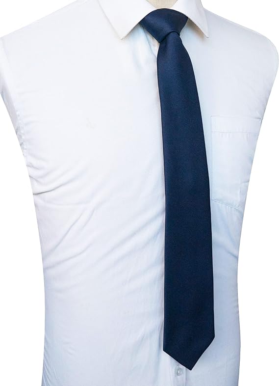 Corbatas de Satén para Hombre, Corbata Lisas Slim Delgada para Caballero, Accesorio Elegante de Alta Calidad para Trajes, Regalo Perfecto para Marido, Padre o Amigo.