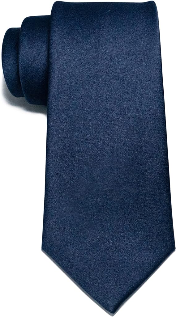 Corbatas de Satén para Hombre, Corbata Lisas Slim Delgada para Caballero, Accesorio Elegante de Alta Calidad para Trajes, Regalo Perfecto para Marido, Padre o Amigo.