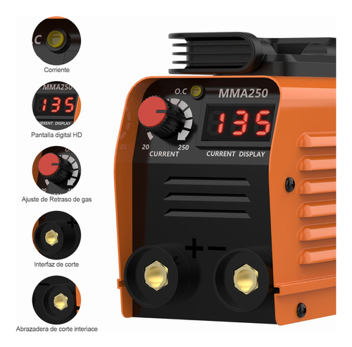 Soldadora Inverter Máquina De Soldar 60hz 110v Inversor