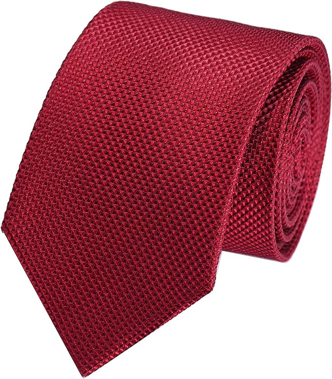 Vedicci Corbatas para hombre de alta calidad en 8 Colores y Diseños. Corbata para jóvenes y adultos con ancho de 7 cm. Corbata para caballero perfecta para Traje de Vestir. Men's Tie.
