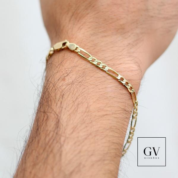 Collana A Catena A Maglia Figaro aliana 14k 10mm Placcato In Oro Massiccio 21 Da Uomo O Da Donna Da 10,44 € | DHgate