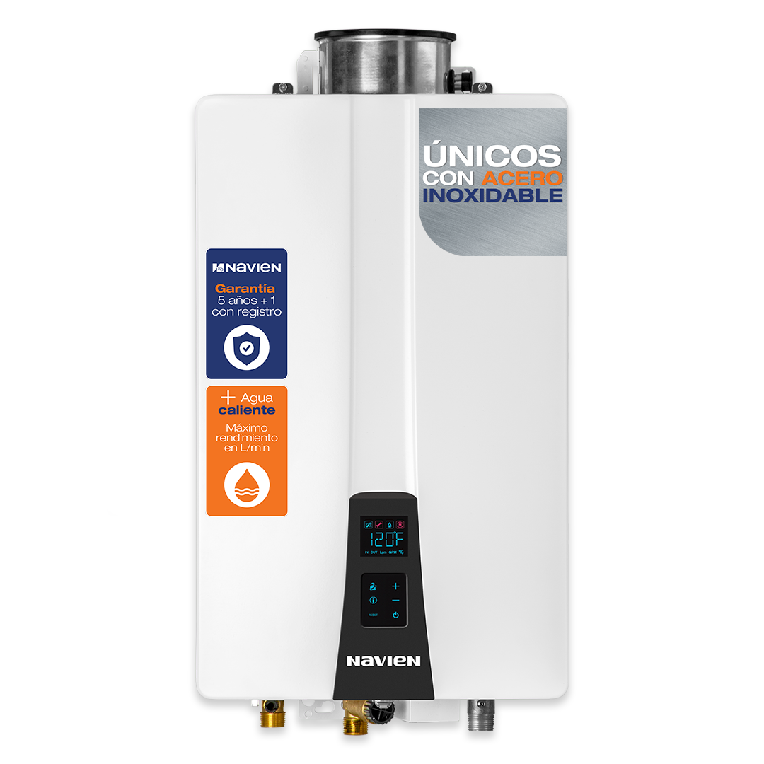 Calentador de agua instantaneo Gas Natural 15L/m NHW500-15-NG 