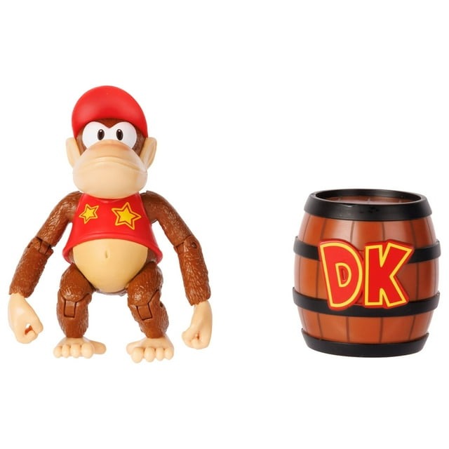 Figura Donkey Kong Diddy Kong Nintendo Accesorios.