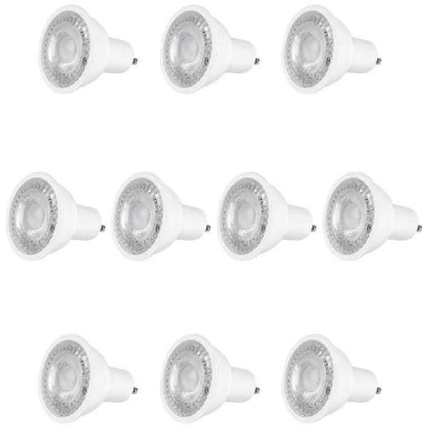 Pack de 10 Focos LED MR16 Aksi 3W luz blanca Base GU10