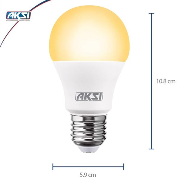 Pack de 4 Focos LED alta potencia Aksi 30W Tipo T luz blanca E27