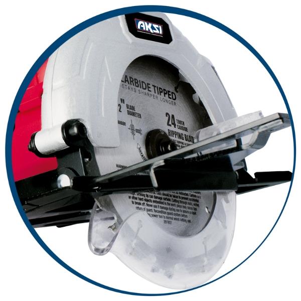 SIERRA CIRCULAR INALÁMBRICA AKSI DE 6 1/2" LÍNEA SWITCH