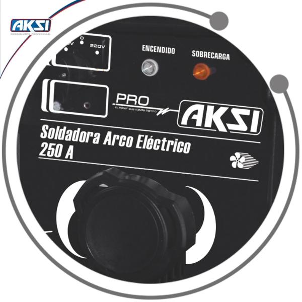 Soldadora arco eléctrico Aksi corriente alterna 250A