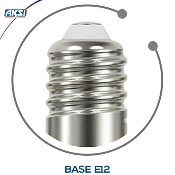 Pack de 10 Focos LED AKSI VELA 4W Luz Blanca Base E12