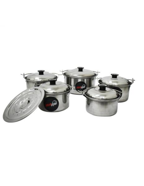 Kit de Ollas con tapa HOT SPOT.