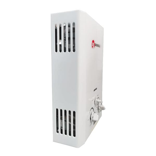 Calentador Paso SHORBULL Instantáneo Agua Ahorrador Gas 6L.