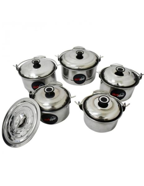 Kit de Ollas con tapa HOT SPOT.