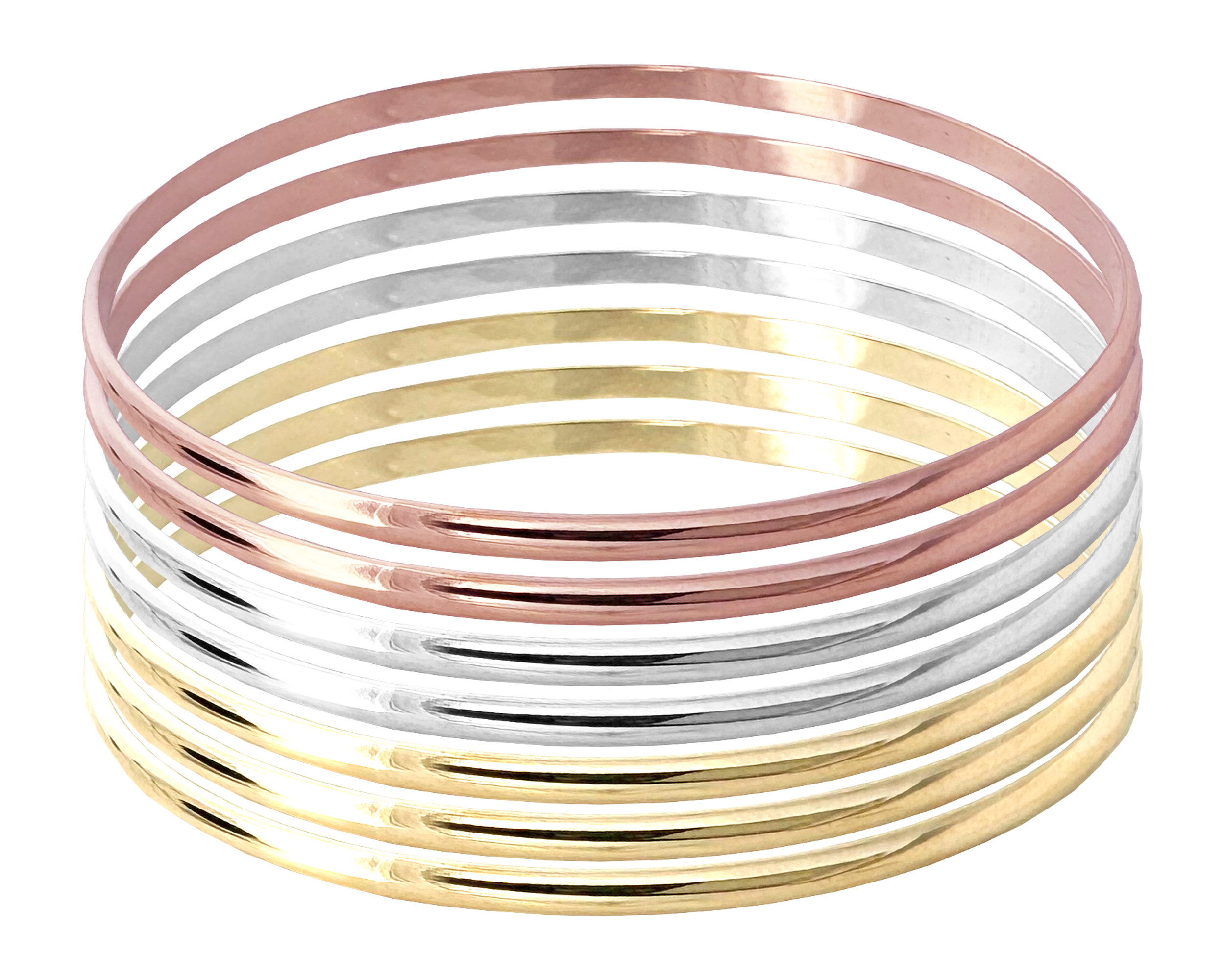 Pulsera Aros Chapa de Oro 18K Horoz Semanario Florentino SH66.