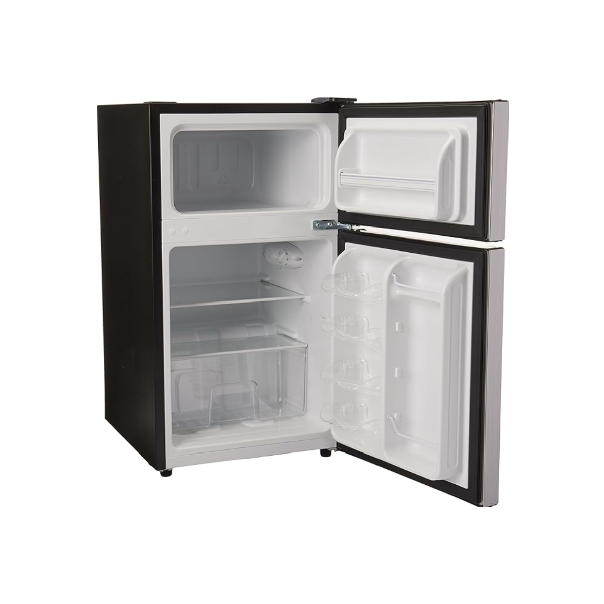 Frigobar 3.3p3 Hisense Doble Puerta RT33D6AAE Silver 120v.