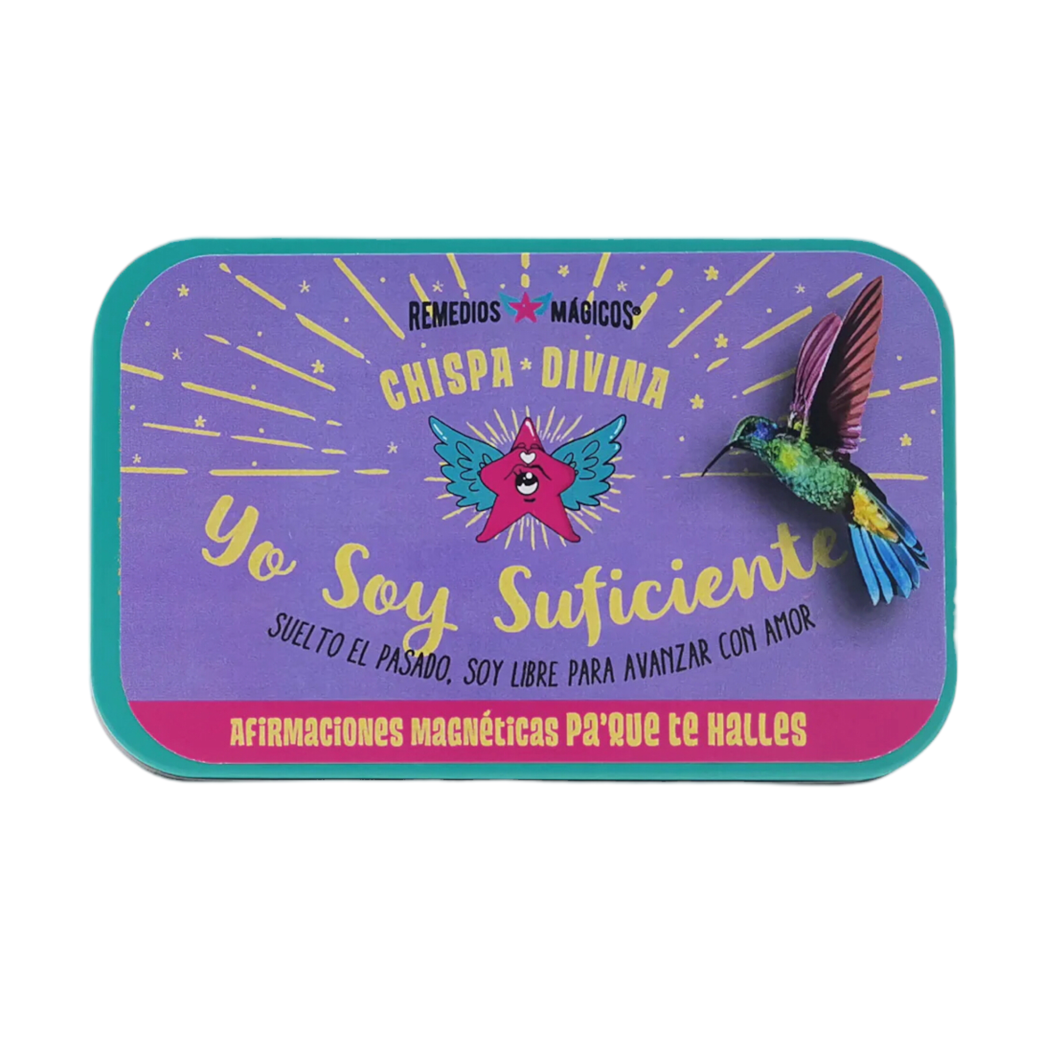 Lata Yo Soy Suficiente Remedios Mágicos.