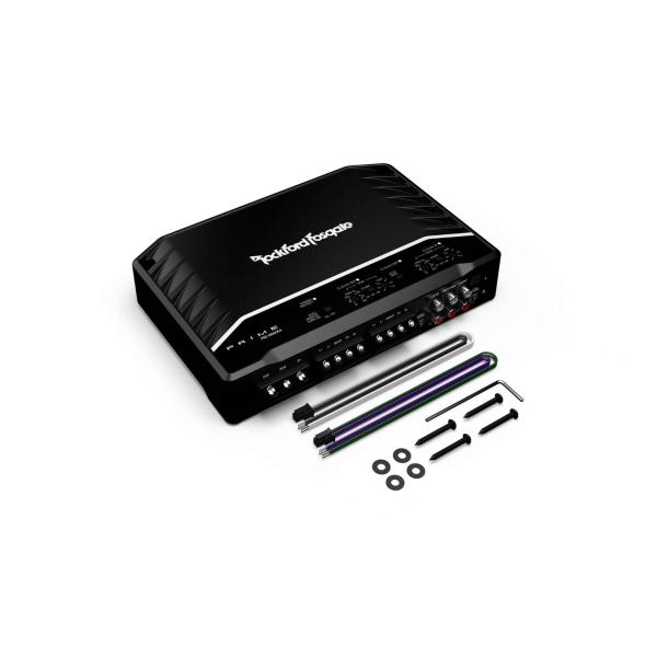 Amplificador 4 Canales Rockford Fosgate R2-500X4 500 Watts Clase D Prime Series 